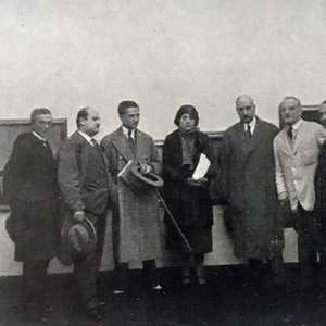 Adolfo Wildt _ Efisio Cipriano Oppo _ Felice Casorati _ Margherita Sarfatti _ Ugo Ojetti _ Antonio Maraini _ Amleto Cataldi   - Cipriano Efisio Oppo