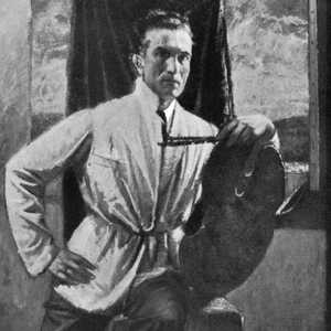 Baccarini Lino autoritratto - Lino Baccarini