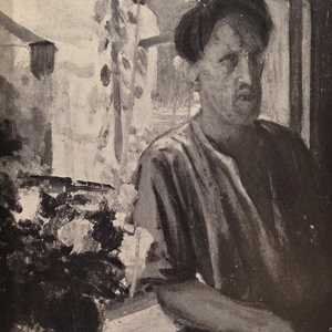 Barilli Latino autoritratto.  - Latino Barilli