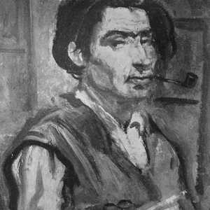 Caligiani Alberto _ Autoritratto 1945 - Alberto Caligiani