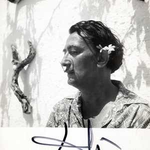 Dali Salvador fotografia 1955 di Raymond Fabre - Salvador Dalì
