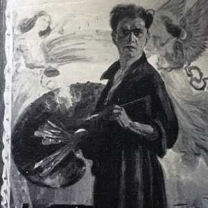 Della Volpe Tommaso _ autoritratto 1931 - Tommaso Della Volpe