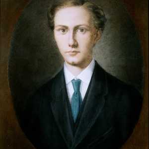 Ettore Roesler Franz Ettore a 18 anni _ pastello di Ettore Ferrari _ 1863 - Ettore Roesler Franz