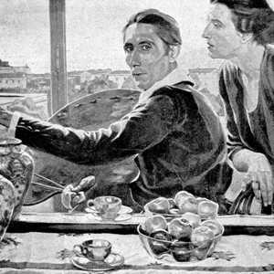 Fabbricatore Nicola _ Autoritratto allo specchio - Nicola Fabricatore