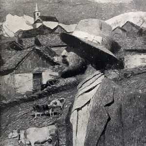 Fornara Carlo _ Autoritratto - Carlo Fornara