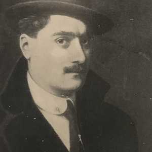 Gazzone Enzo autoritratto 1920 - Enzo Gazzone