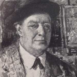 Gussoni Vittorio _ autoritratto 1959 - Vittorio Gussoni