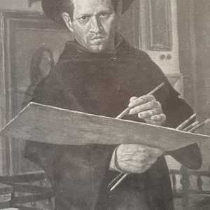Macario Padre Stefano autoritratto - Padre Stefano Macario