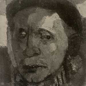 Mantica Alfredo autoritratto 1957 - Alfredo Mantica