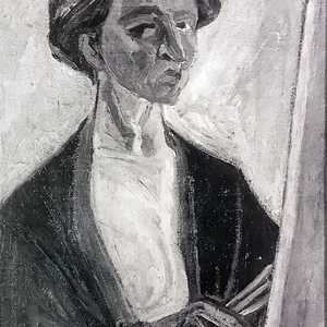 Scanavino Emilio autoritratto 1945_46  - Emilio Scanavino