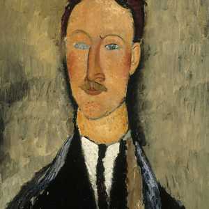 Survage Leopold ritratto di Amedeo Modigliani - Leopold Survage