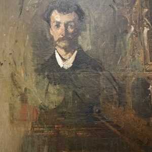 Vela Spartaco ritratto di Cesare Tallone - Spartaco Vela