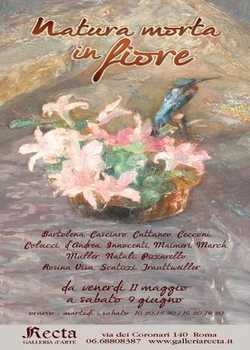 Natura morta in fiore