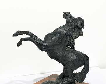 Sassu Aligi - Prancing horse