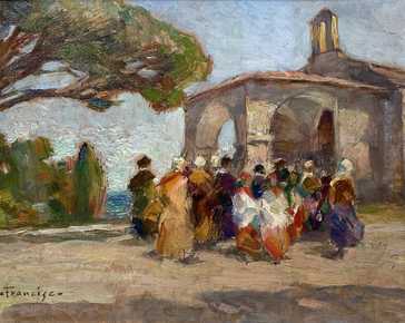 De Francisco Pietro - Chapelle Sainte Anne,  Saint Tropez *