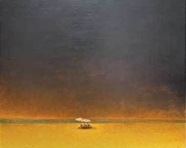 Acci Giovanni - Beach with umbrella