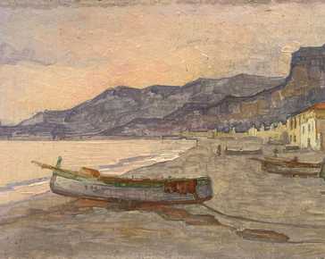 Rossaro Fontana Irma - Spiaggia di Varigotti *