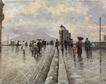 Attilio Pratella - Via Partenope, Napoli °