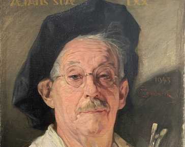 Van Biesbroeck  Jules Pierre - Autoritratto 