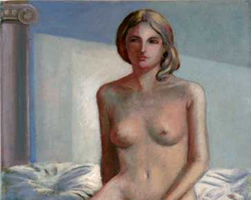 Falconi Walter - Naked woman with ball of red thread