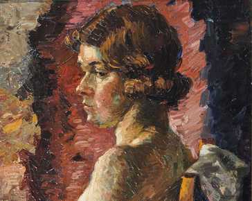 Giarrizzo Manlio - Seated woman