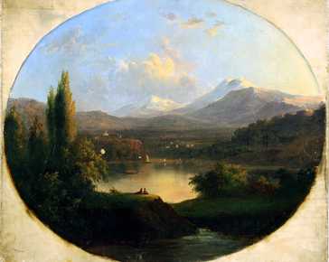 Ricci Guido - A lake in the Apennines