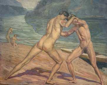 Tedeschi Giovanni Battista  - Lottatori °