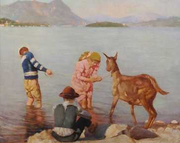 Muzii Alfonso - On the lakeshore