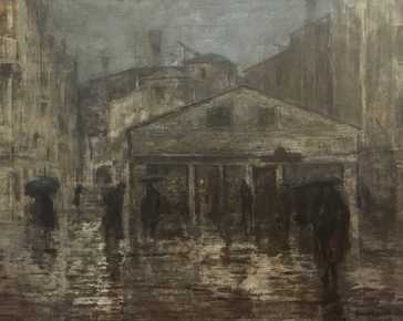 Vianello Cesare - Grey evening in Venice