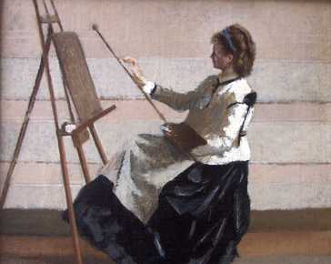 Gioacchino Toma - The lady painter