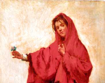 Guerra Achille - The girl who sells violets