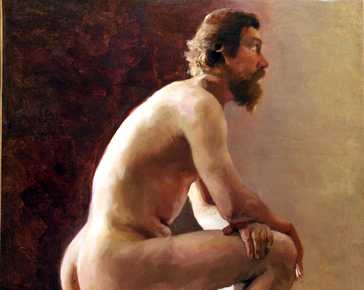 Vladimirov Ivan Alexeievitch (Владимиров Иван Алексеевич) - Male nude