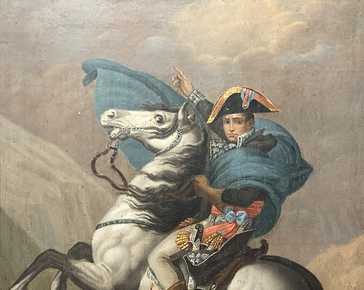  - Napoleon Bonaparte at the Saint-Bernard Pass