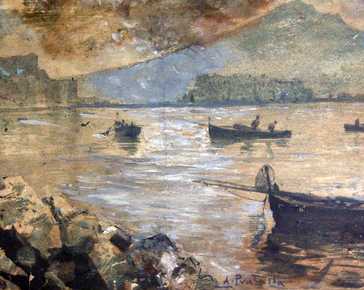 Attilio Pratella - Fishermen in the Gulf of Naples