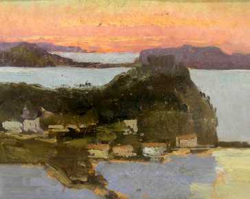 Dalbono Edoardo - The island of Nisida