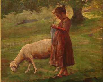 Sottocornola Giovanni - The shepherdess