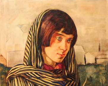 Bergagna Vittorio - Portrait of the granddaughter