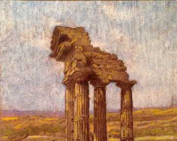 Blessum Benjamin - Temple of Castor and Pollux, Agrigento. Sicily