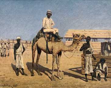 Guastalla Roberto - Orientalist Scene: East Africa