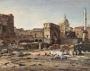 Tetar van Elven Petrus Henricus Theodor - Foro romano*