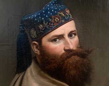  - Man with smoking hat