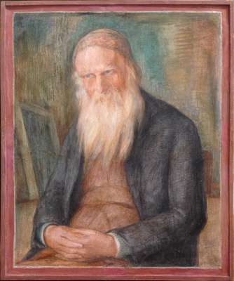 Father's portrait - Ferrazzi Ferruccio