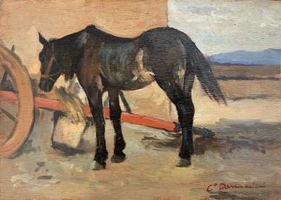 Gendarme's horse - Domenici Carlo