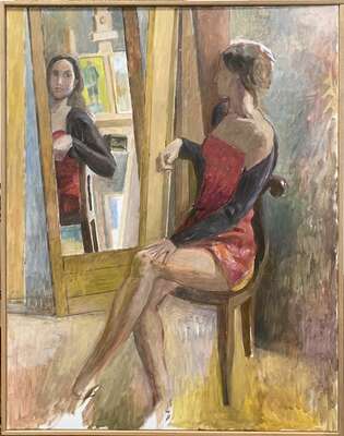 Signorina che si guarda * - Tongiani Vito