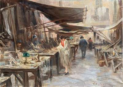 Antiques market - Pisani Gustavo 