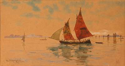 Sail boat - Cipriani Nazzareno 