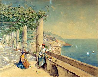 Amalfi dal convento - Monteforte Eduardo