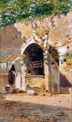 Laundry day - De Angelis  Agostino