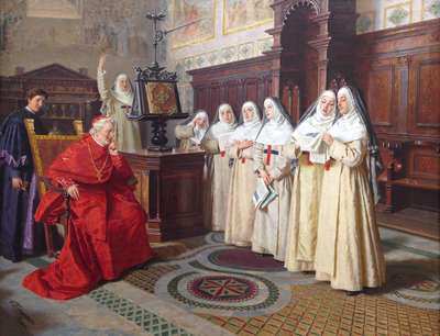 The Cardinal's Visit - Frangiamore Salvatore