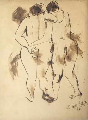 The lovers - Tomba Cleto